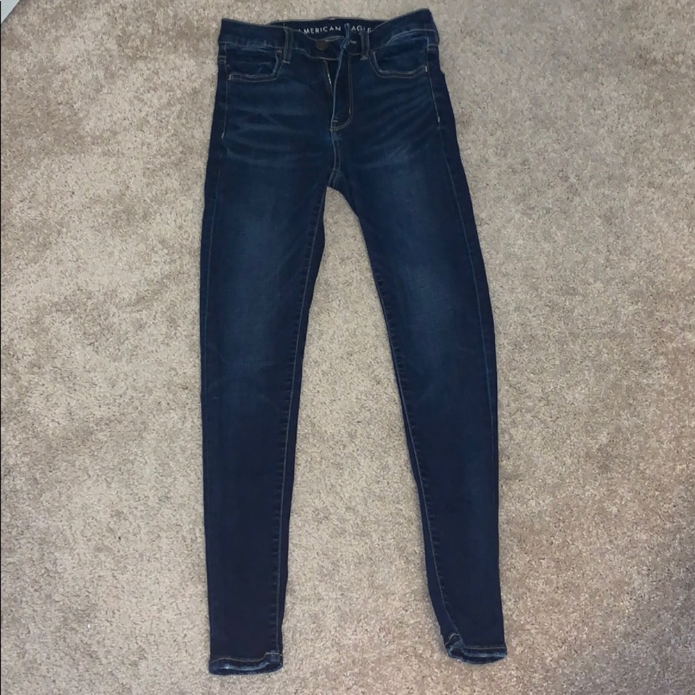 American Eagle Super Stretch Dark Wash Jeans